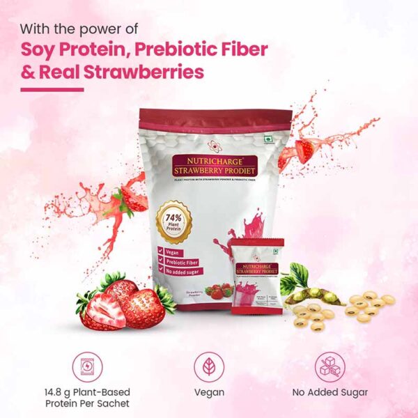 Nutricharge Strawberry Prodiet